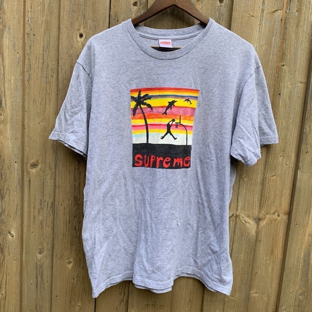 Supreme Dunk Crew Neck T Shirt Large